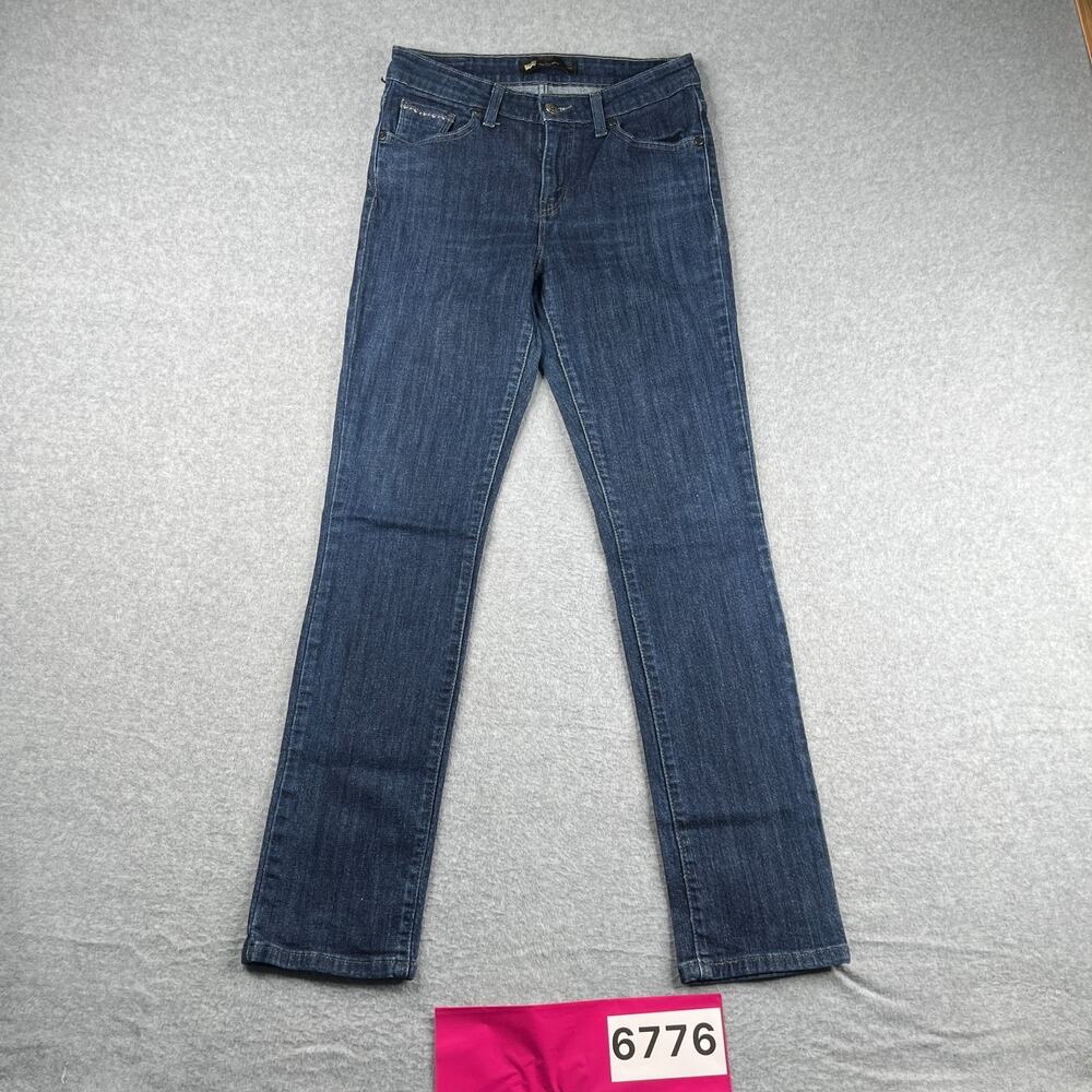 Levis Mid Rise Skinny Denim Jeans Casual Womens Size 6M Blue Casual